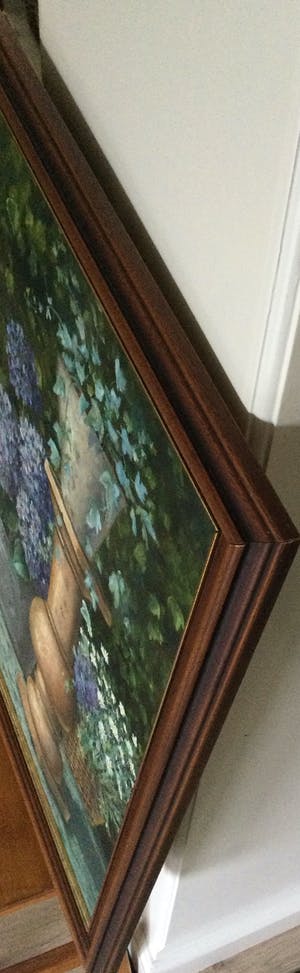 Leonie Maréchal - stilleven met hortensia's, hedera en margriet kopen? Bied vanaf 85!