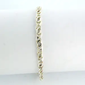 Zilveren valkenoog schakel armband – 5.9 gram - 19 cm lang kopen? Bied vanaf 60!