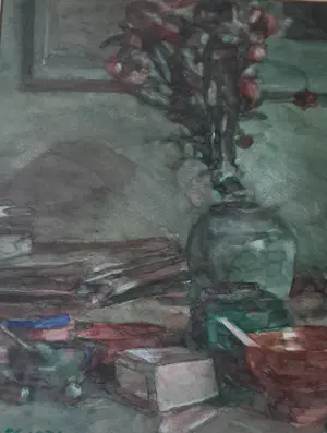 Jan Loots - Stilleven met globe kopen? Bied vanaf 250!