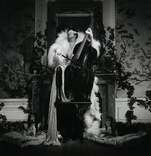Erwin Olaf - C-Print, The Blinded double-Bass Player (Diane) kopen? Bied vanaf 600!