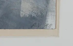 Ron van de Ven - Gemengde techniek op papier (Set van 4), Zonder titel - Ingelijst kopen? Bied vanaf 150!