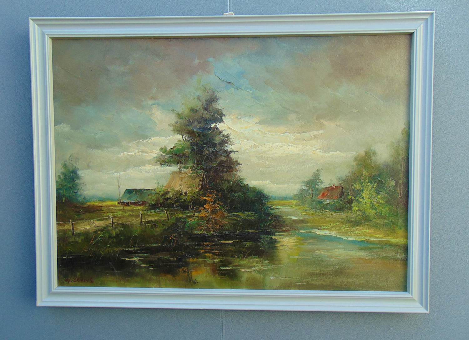 Gerardus Johannes Ernens - Hollands landschap kopen? Bied vanaf 70!