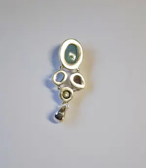 Nieuwe luchtige hemelsblauwe kleur amrapali hanger natuurlijke aquakwarts kopen? Bied vanaf 65!