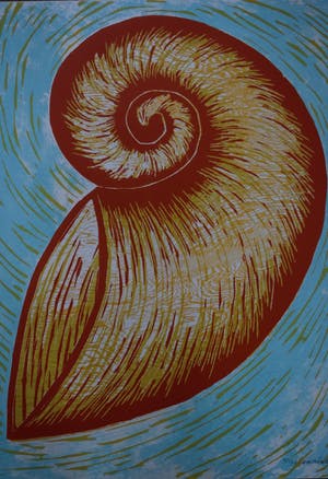 Janeke Wienk - Litho - Slakkenhuis 1990 kopen? Bied vanaf 60!