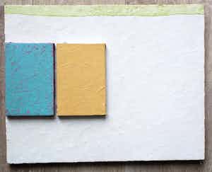 Christiaan Paul Damste - acryl op dik board: witte wand (Italië) verkocht voor € 1!