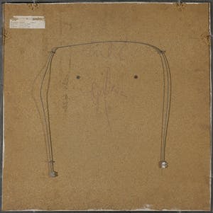 Niet of onleesbaar gesigneerd - Gemengde techniek, Zonder titel - Ingelijst kopen? Bied vanaf 1!