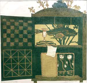 Frans de Haas - Oosters Lentekastje - Kleine oplage, Handgesigneerd -1969 verkocht voor € 60!