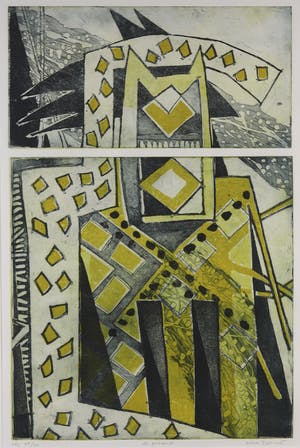 Wim Zurne - Ets, De gerant - Ingelijst kopen? Bied vanaf 1!