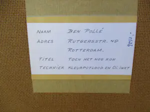 Buy Ben Pollé - Toen het nog kon? Bid from 85!