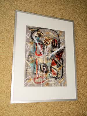 Marcelo Legrand - Compositie - Abstract [4] verkocht voor € 95!