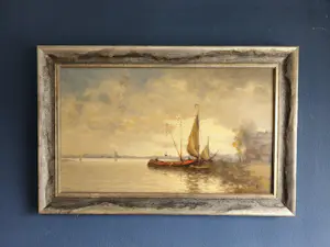 Jan Schaeffer - Bootjes op een plas kopen? Bied vanaf 125!