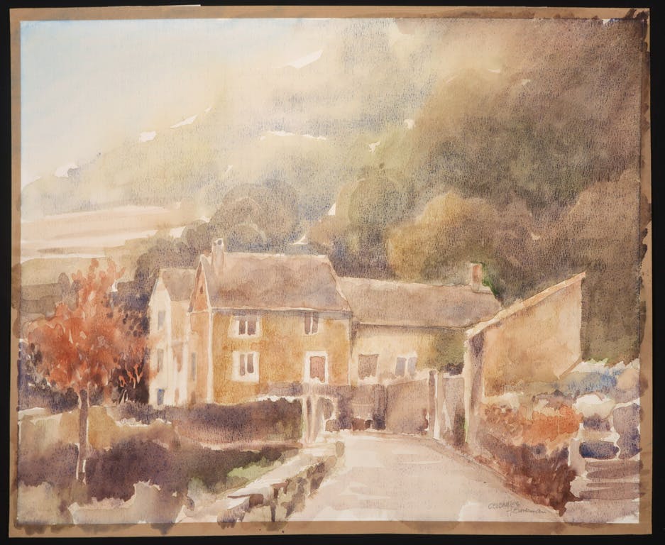 Hen Euverman - Hen Euverman: Aquarel, Cevennes kopen? Bied vanaf 1!