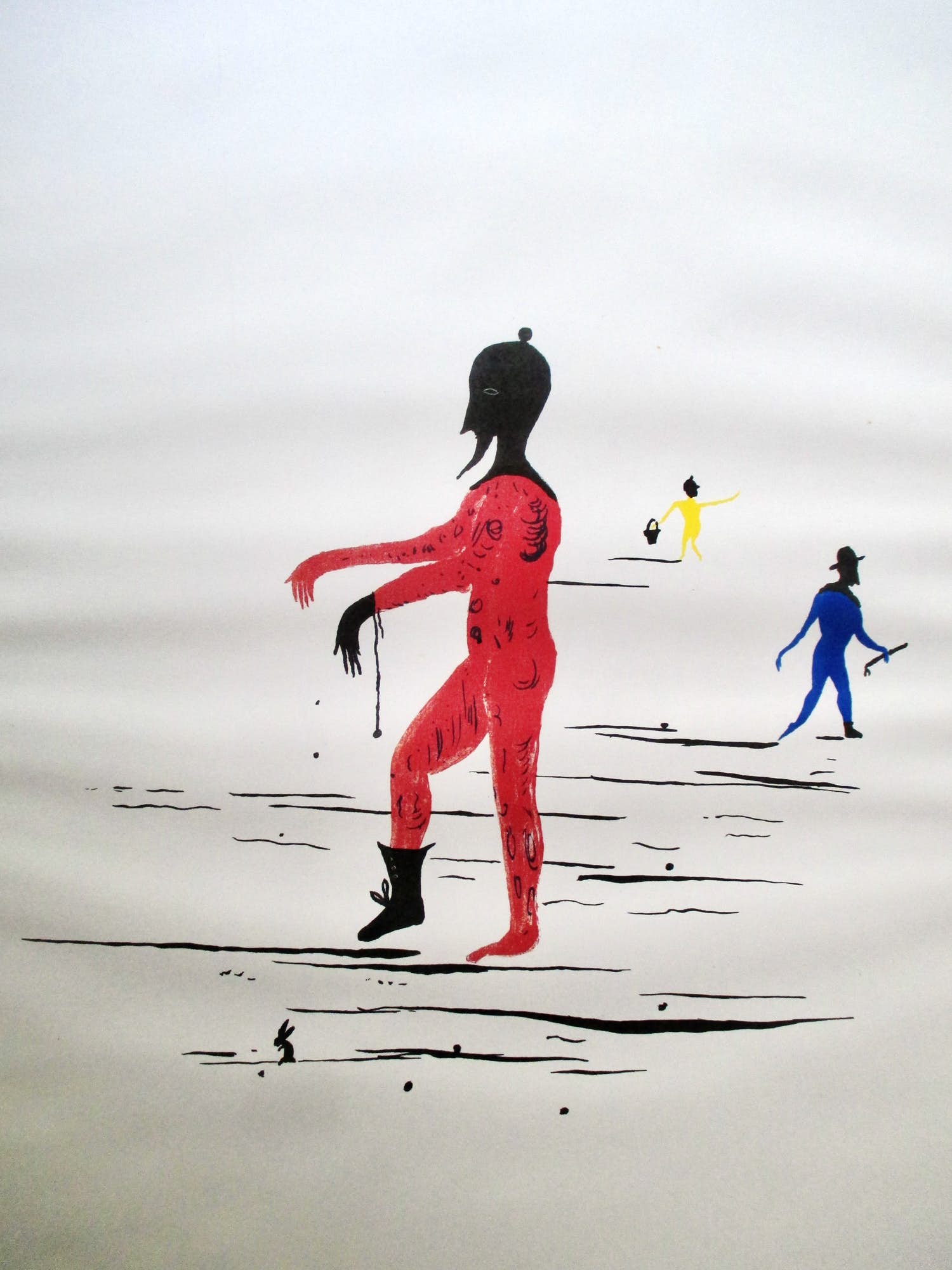 Henk Visch - Ingelijste houtsnede kopen? Bied vanaf 1!