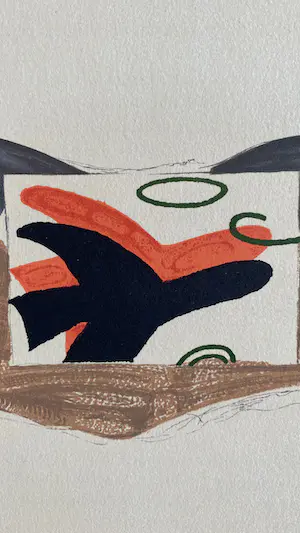 Georges Braque - Affiche Pour Lettera Amorasa & Oiseau Verni kopen? Bied vanaf 40!