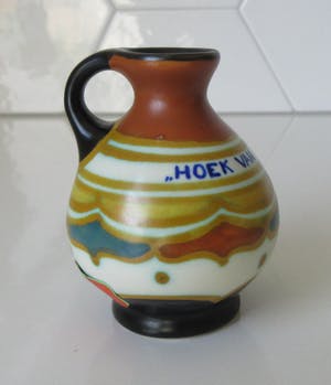 Plateelbakkerij Zenith - Bibelot platelen kannetje met mat decor kopen? Bied vanaf 1!