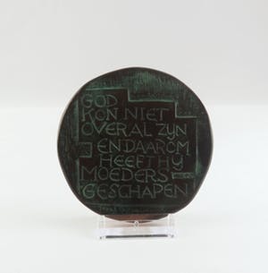 Inka Klinckhard - Bronzen penning, Moederdagpenning kopen? Bied vanaf 75!