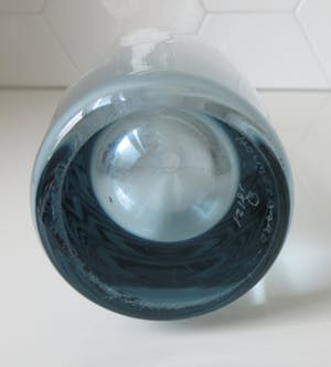 Per Lutken - Blauwe vaas uit de Akva serie kopen? Bied vanaf 42!