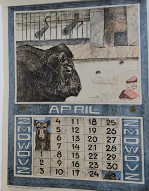 Chris Le Roy - Originele complete kalender 1937 heel met beschrijving kopen? Bied vanaf 300!