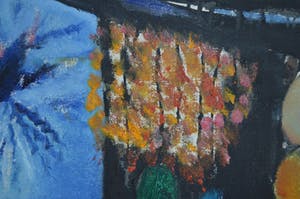 Gérard Grassère - Olieverf - 'Diverse geluiden, ruimteschip, bijen, vuur, sirene, enz.' kopen? Bied vanaf 300!