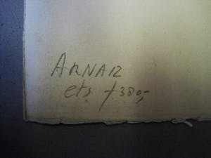 Arnaiz Doroteo - Prominent Spaans Graficus - Grote Ets "El Giraldillo" - gesigneerd kopen? Bied vanaf 10!