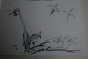 Francis Mean - Kunstkatalog mit Originalzeichnung kopen? Bied vanaf 30!