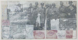 Henri Plaat - Gouache en collage, Zonder titel kopen? Bied vanaf 50!