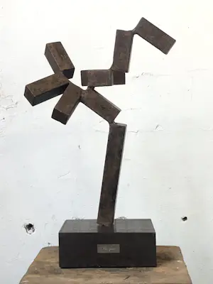 Rien Goené - Abstract Geometrisch Plastiek kopen? Bied vanaf 850!