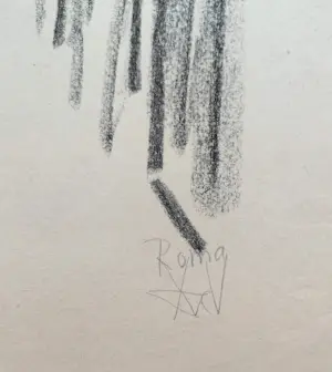 Andre van der Vossen - Roma, tekening kopen? Bied vanaf 40!