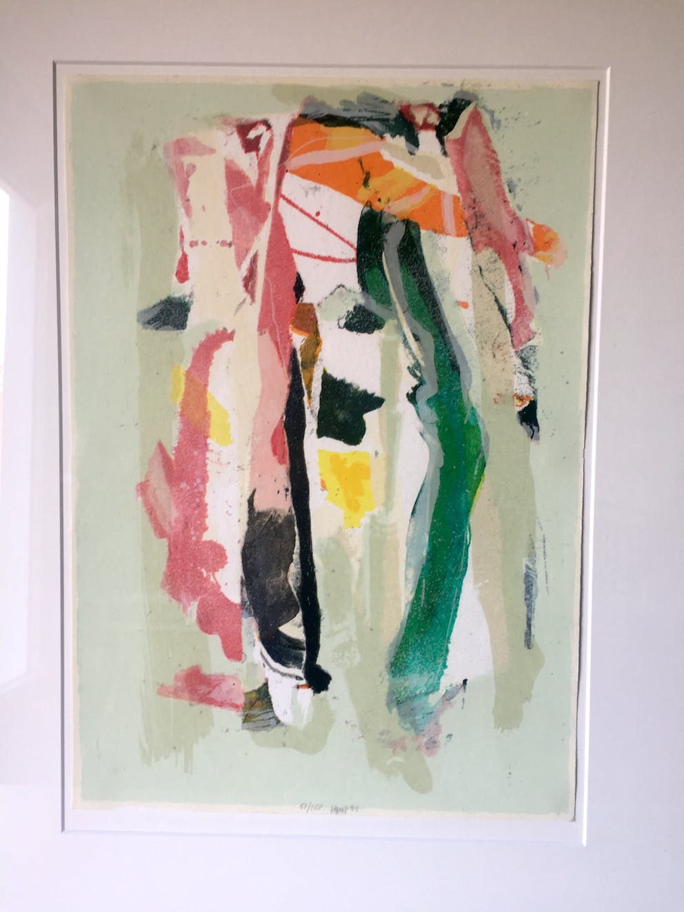 Hans Meyer Petersen - Zeefdruk, Ingelijst kopen? Bied vanaf 75!