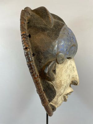 Galoa - 210969 - Tribal used African Galoa mask - Gabon. kopen? Bied vanaf 65!
