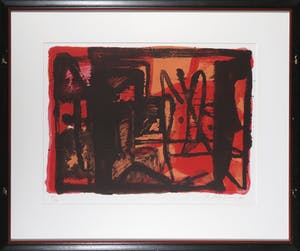 Theo Kuijpers - Litho, Zonder titel - Ingelijst kopen? Bied vanaf 1!