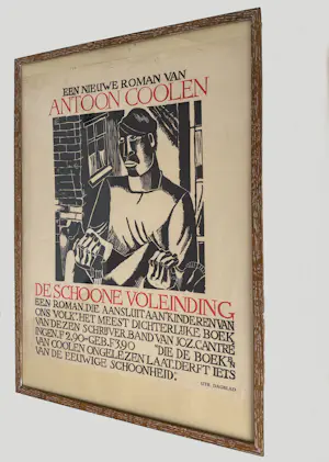 Jozef Cantre - Affiche (houtsnede) 'De Schoone Voleinding', 1932 kopen? Bied vanaf 250!