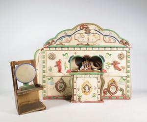 Curiosa - Houten miniatuur draaiorgel kopen? Bied vanaf 1!