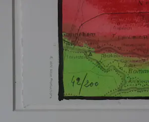 Corneille - " GELDERLAND " - kleurrijke Lithografie uit 2004 kopen? Bied vanaf 245!