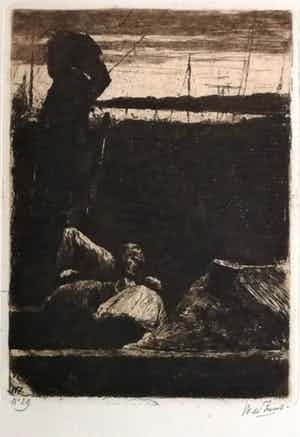 Willem de Zwart - Kolendragers verkocht voor € 45!