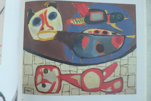 Karel Appel - Vier uitgaven van Karel Appel en twee met Cobrakunstenaars kopen? Bied vanaf 50!