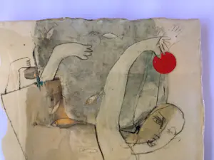 Sabine Tuchel - Figuur met vissen kopen? Bied vanaf 125!