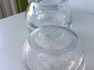 Kosta Boda - Radiascence - set van 3 glas objecten kopen? Bied vanaf 50!