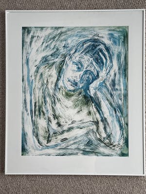 Ido Vunderink - Persoon met hand in het haar kopen? Bied vanaf 150!