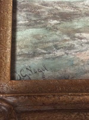 Johannes Vogel - 1828-1915 Duingezicht op Katwijk kopen? Bied vanaf 100!