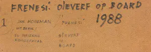 Jan Holleman - Olieverf op board, Frenesi - Ingelijst kopen? Bied vanaf 100!