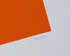 Genevieve Claisse - Cercle orange 2015 - Giclee - handgesigneerd - oplage 40 kopen? Bied vanaf 155!