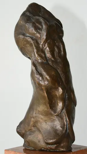 Eugene Dodeigne - Bronzen abstract sculptuur - 1986 kopen? Bied vanaf 300!