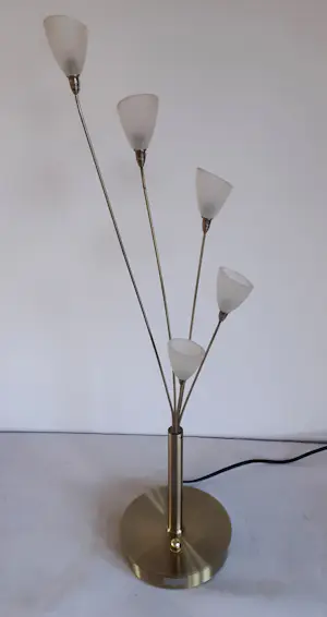 Jan des Bouvrie - Originele lamp: Vintage bosje sneeuw kelkjes/tulpjes fabricaat Boxford kopen? Bied vanaf 35!