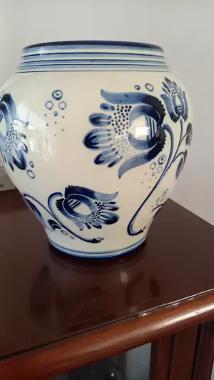 Aardewerkfabriek Katwijk en Klinkenberg Zeist - Vaas /Pul kopen? Bied vanaf 35!