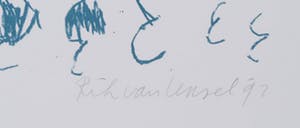 Rik van Iersel - Zeefdruk, Zonder titel kopen? Bied vanaf 35!