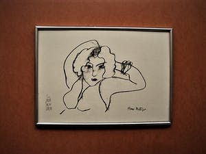 Geert Jan Jansen - Schilder & Kunstvervalser -potloodgesigneerde Litho Matisse "femme séduisante " kopen? Bied vanaf 30!