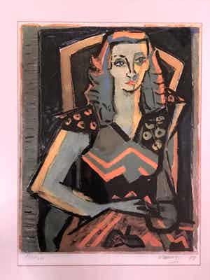 Corneille - De groene vrouw verkocht voor € 375!