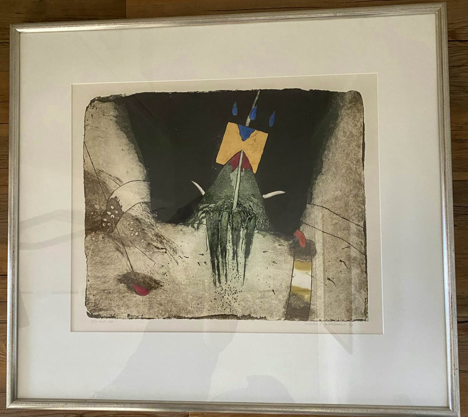 Michel van Overbeeke - Kleurenets met goud opdruk kopen? Bied vanaf 100!