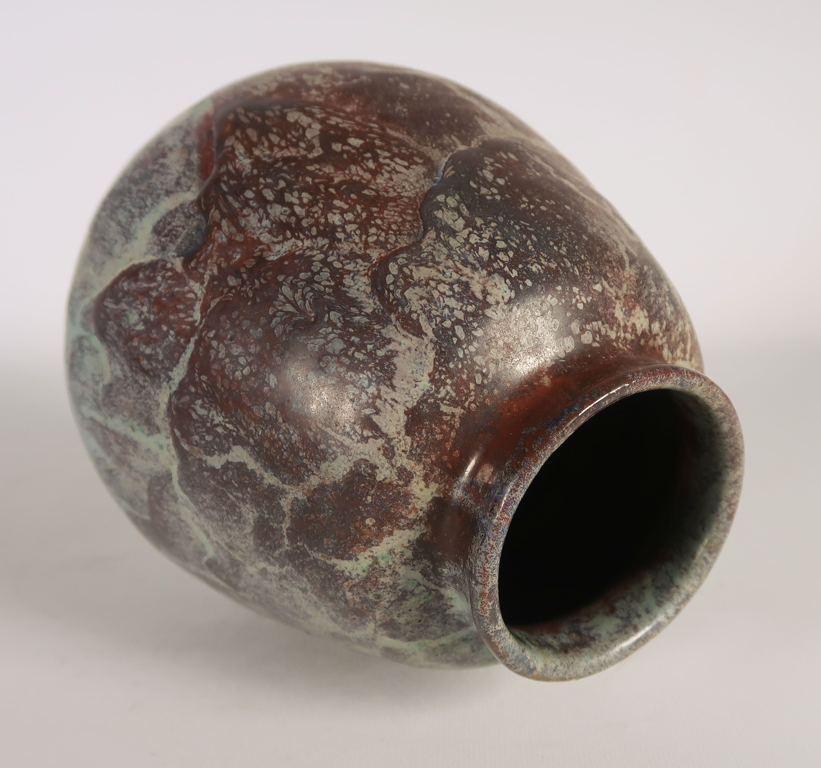 Chris Lanooy - Keramiek, Vaas met druipglazuur kopen? Bied vanaf 80!